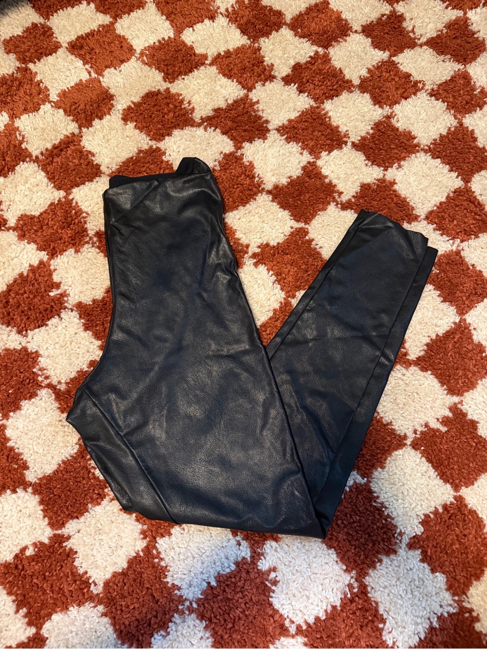 Commando Black Faux Leather Leggings